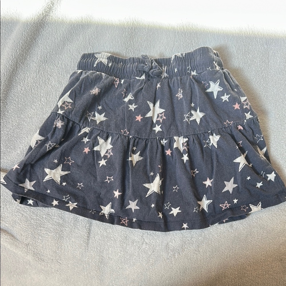 Rumi + Ryder Star Cotton Skirt Size 6-7